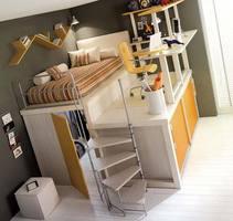 Tipo loft : Habitaciones para adolescentes