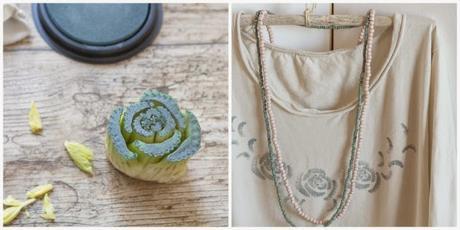 DIY Estampar rosas de apio en una camiseta / DIY celery stamped roses t shirt DIY Estampar rosas de apio en una camiseta / DIY celery stamped roses t shirt