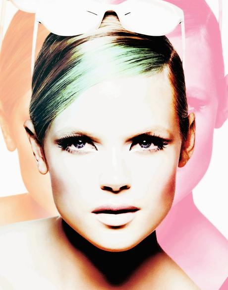 Courrèges Estée Lauder, maquillaje