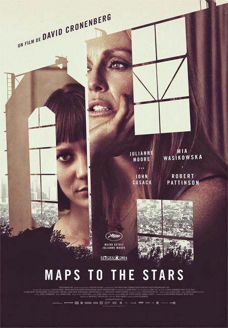 Domingo de cine : Maps to the stars. La puerta de atrás de Hollywood.