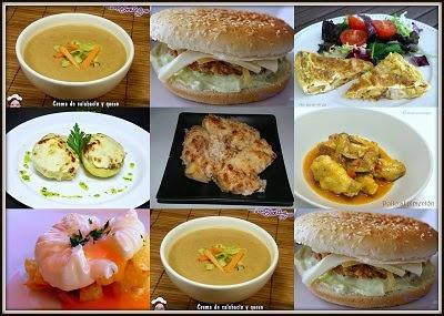 Noveno menú semanal para cenas