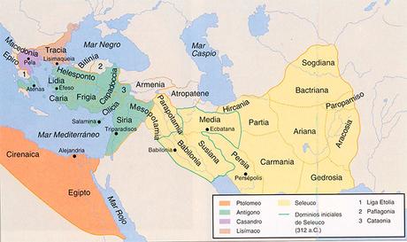 Sucesión del Imperio de Alejandro Magno