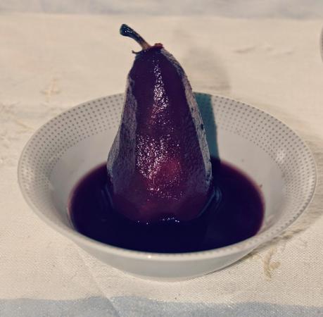 PERAS AL VINO TINTO