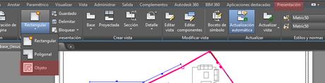 Crear ventana gráfica de forma circular en Autocad 2015