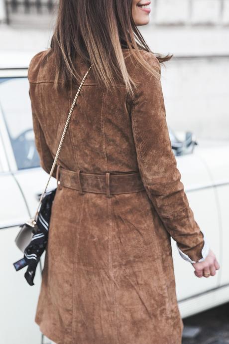 Garde Republicaine Mango_Suede_Coat-Culotte-Topshop_Boots-Drew_Bag_Chloe-Outfit-PFW-Paris_Fashion_Week-Street_Style-27