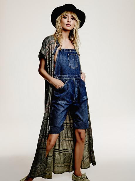 Martha Hunt para el nuevo lookbook de Free People