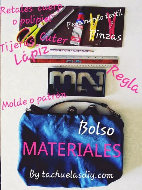 Recicla y renueva un bolso viejo con flecos y retales de polipiel DIY Recicla y renueva un bolso viejo con flecos y retales de polipiel DIY