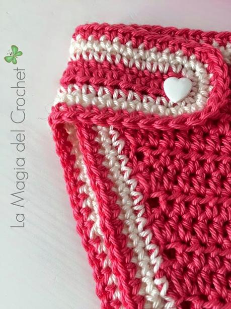 Braguita Cubrepañal  Crochet para bebe de 0 a 3 meses