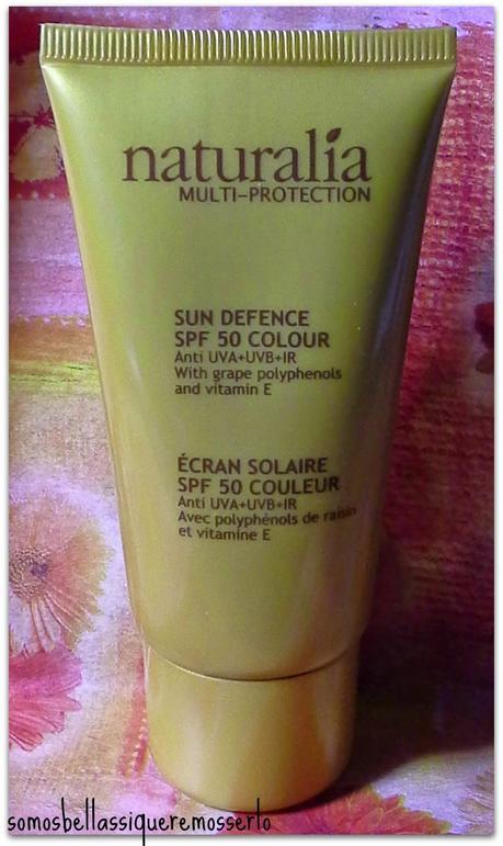Crema facial Multi-Protection Sun Defense SPF50 de Naturalia