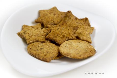 galletas integrales de sesamo