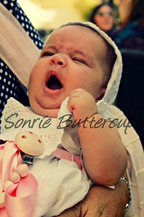 Cristina recibe el bautismo