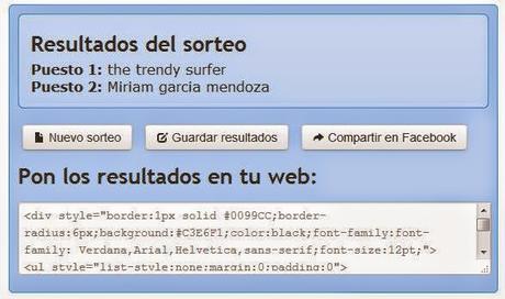 Ganadores Concursos