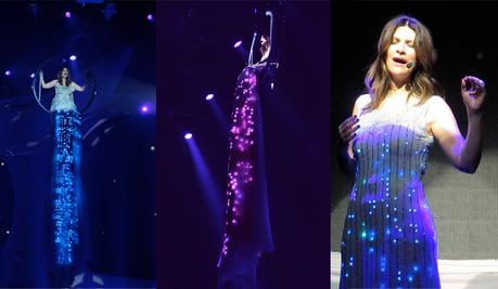 Los 15 vestidos más techie en actuaciones musicales: celebrities y wearables