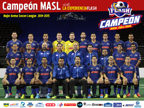 Monterrey Flash campeon MASL 2014/2015