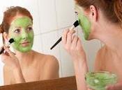 Mascarilla casera kiwi