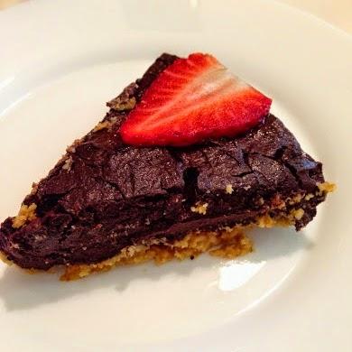 Tarta de chocolate con tofu