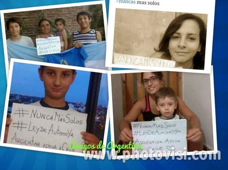 Campaña en redes sociales,por una ley de autismo.