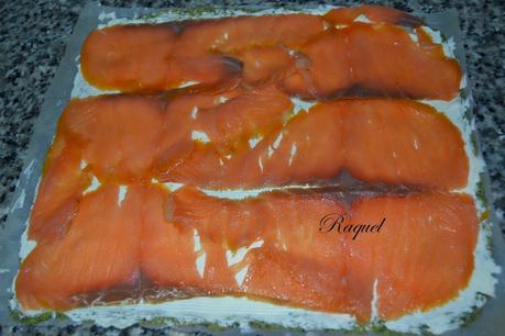 Rulo de Acelgas con Salmón y Queso Crema