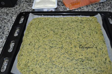 Rulo de Acelgas con Salmón y Queso Crema