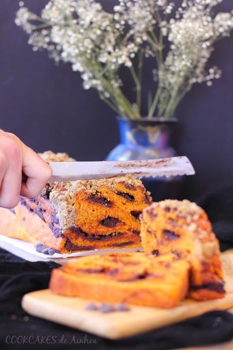 BABKA DE CALABAZA Y CHOCOLATE BABKA DE CALABAZA Y CHOCOLATE
