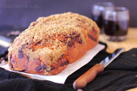 BABKA DE CALABAZA Y CHOCOLATE BABKA DE CALABAZA Y CHOCOLATE