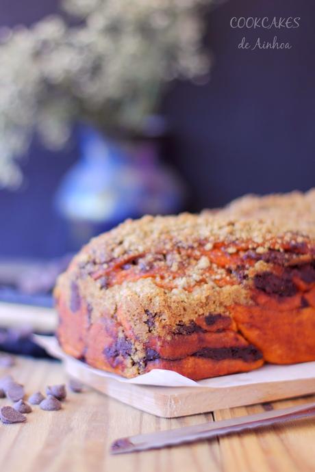 BABKA DE CALABAZA Y CHOCOLATE BABKA DE CALABAZA Y CHOCOLATE