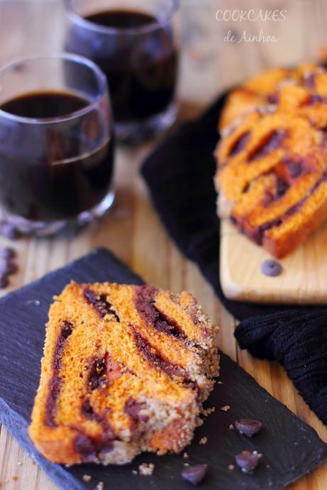 BABKA DE CALABAZA Y CHOCOLATE BABKA DE CALABAZA Y CHOCOLATE