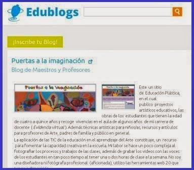 Feliz de participar en el Premio Espiral EDUBLOGS 2015