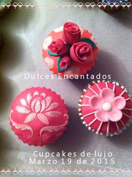 Memorias del curso de Cupcakes de Lujo dictado en Marzo 18 de 2015
