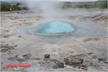 Geysir y los geisers en Islandia