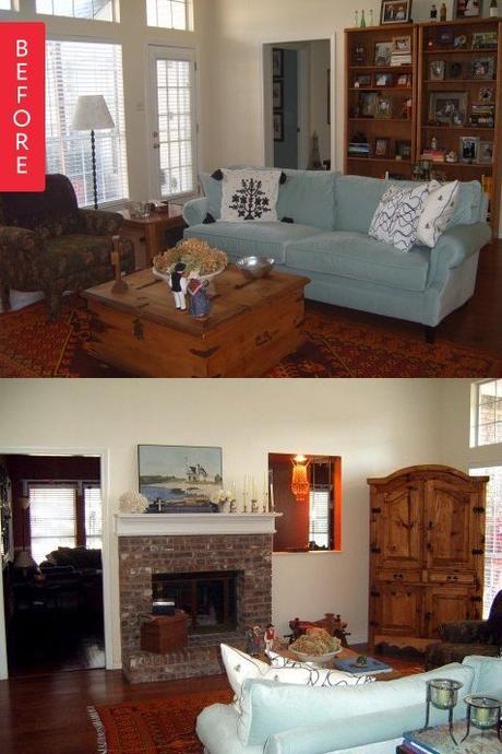 ANTES/DESPUÉS: DE ANTIGUO Y OSCURO A ELEGANTE Y LUMINOSO