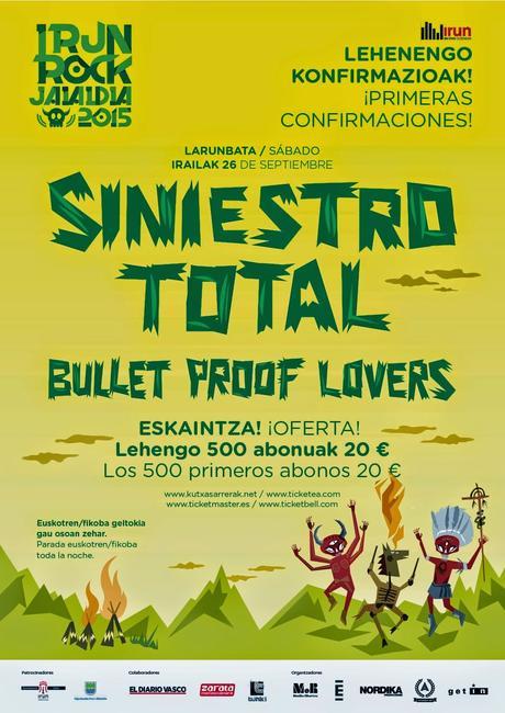 Irun Rock 2015, primeros confirmados
