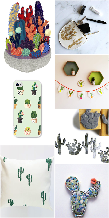 Cactus inspiration. Etsy finds