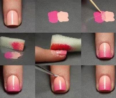 DEGRADADO DE UÑAS O EFECTO OMBRÉ