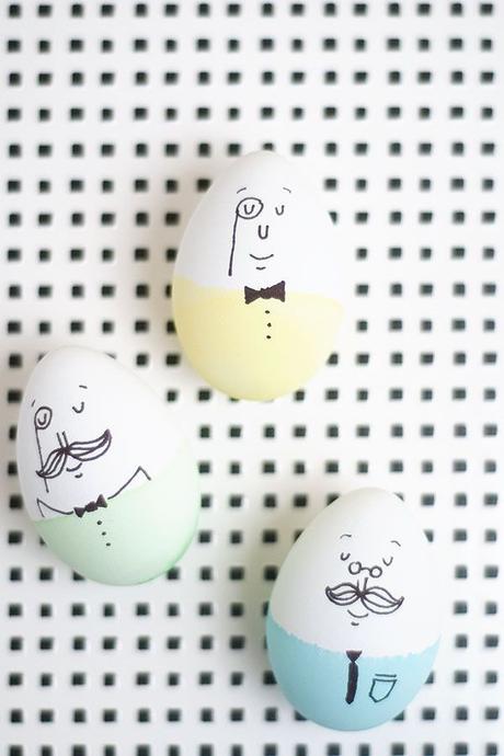 Ideas para decorar Easter eggs