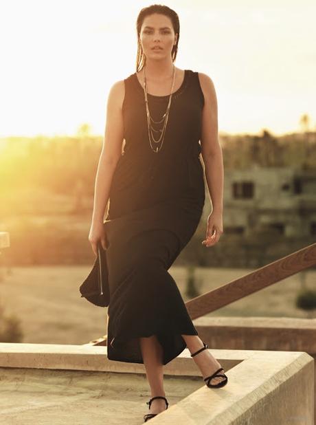 El nuevo lookbook de Violeta by Mango con Candice Huffine