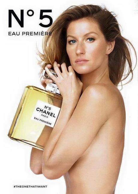 Gisele Bundchen en topless para Chanel