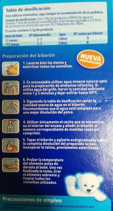 Sello de calidad: Almirón 3 crecimiento con cereales