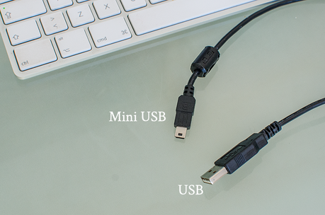 Cable USB a mini USB