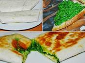 Quesadillas espinacas queso