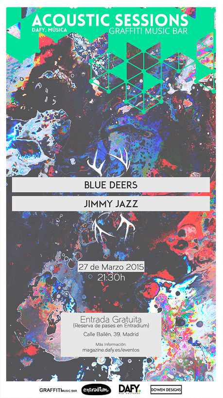 Blue Deers y Jimmy Jazz juntos de mano de DAFY