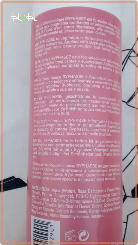 REVIEW: tonico facial byphasse