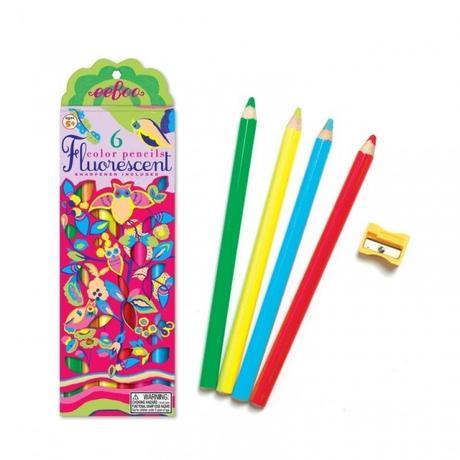 Actividades Motoras Para fomentar las habilidades pre-Braille (II) lapices de colores fluorescentes