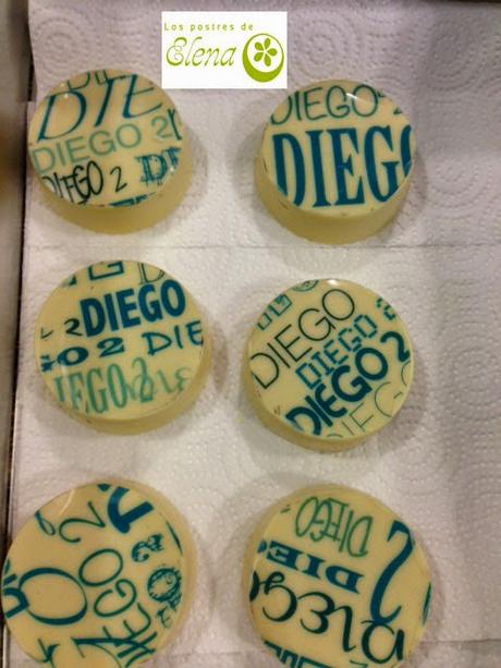 Galletas personalizadas para Diego