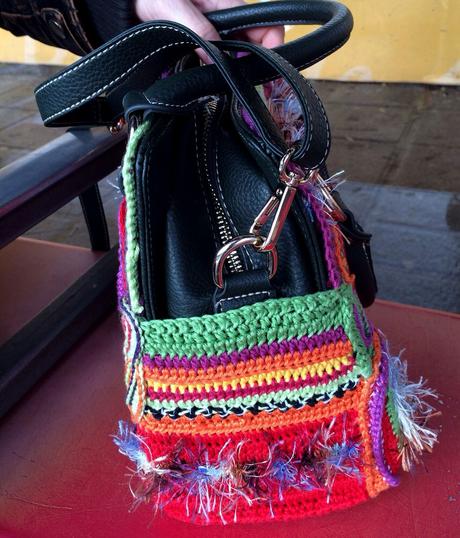 Bolso Free form Croché