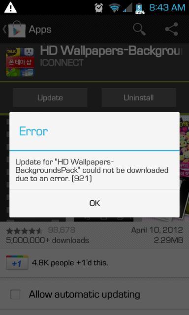 CORREGIR ERRORES COMUNES DE GOOGLE PLAY