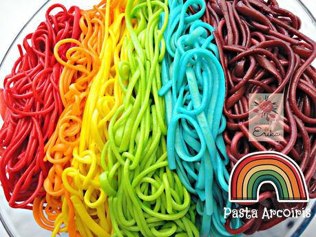 Pasta Arcoiris , Rainbow Pasta