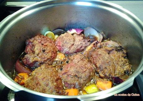 Carrilleras de cerdo ibérico a la vainilla