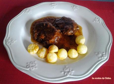 Carrilleras de cerdo ibérico a la vainilla