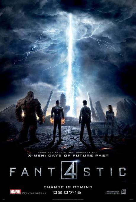 Nuevo afiche de Los Cuatro Fantásticos. Estreno en cines, 7 de agosto de 2015